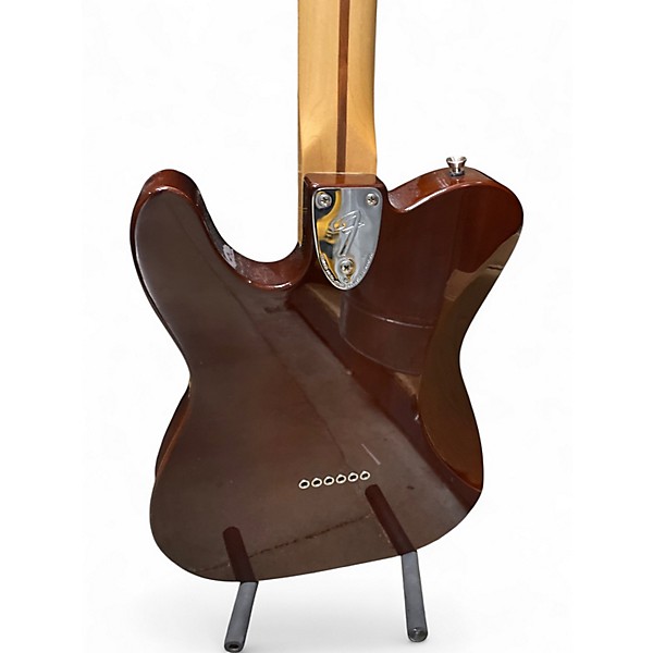 Used Fender Deluxe Telecaster walnut Solid Body Electric Guitar