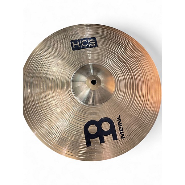 Used MEINL 14in HCS Hi Hat Pair Cymbal