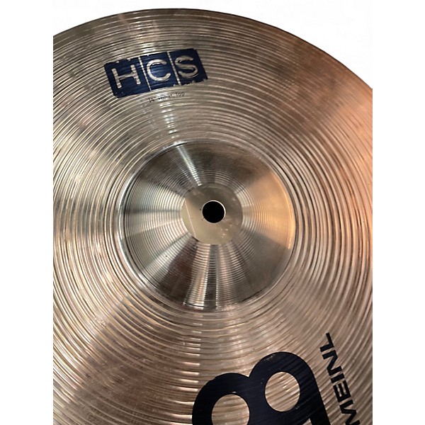 Used MEINL 14in HCS Hi Hat Pair Cymbal