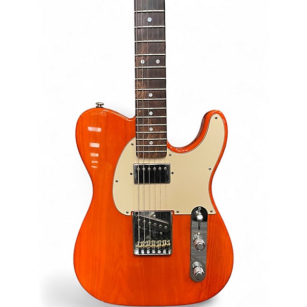 Used G&L ASAT Classic Bluesboy Clear Orange Solid Body Electric Guitar