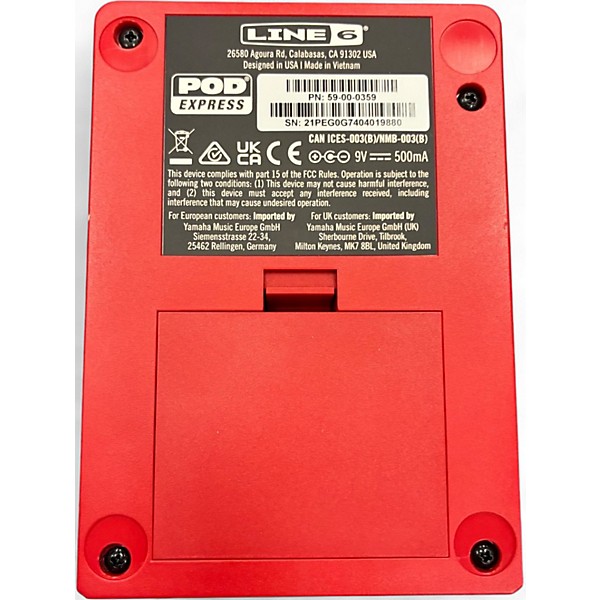 Used Line 6 POD EXPRESS Effect Processor