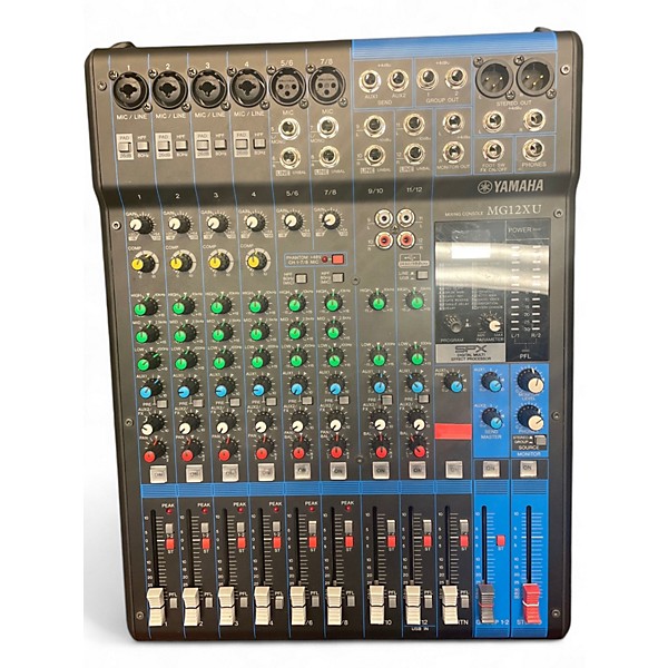 Used Yamaha MG12XU Unpowered Mixer