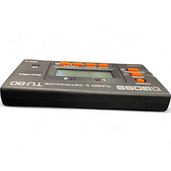 Used BOSS TU80 Tuner and Metronome Tuner Metronome
