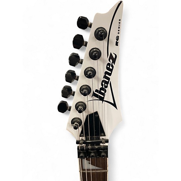 Used Ibanez RG350DX RG Series White Solid Body Electric Guitar