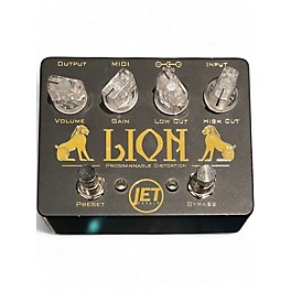 Used Jet Pedals Lion Programmable Distortion Effect Pedal