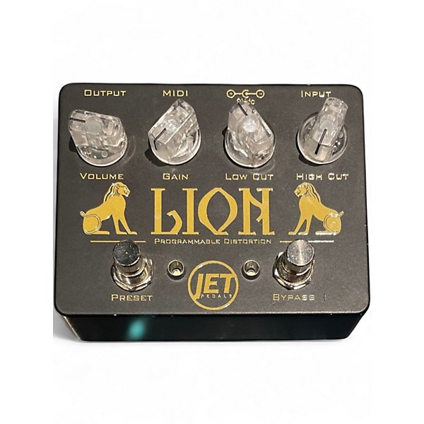 Used Jet Pedals Lion Programmable Distortion Effect Pedal