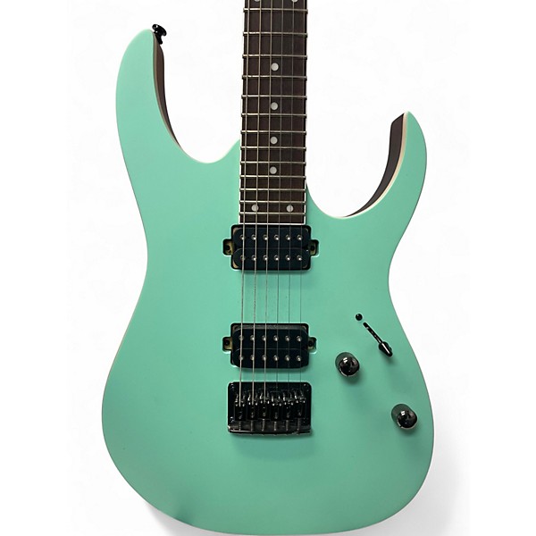 Used Ibanez RG421S Seafoam Green Solid Body Electric Guitar