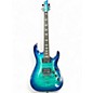 Used Schecter Guitar Research Omen Extreme 6 Ocean Blue Burst Solid Body Electric Guitar thumbnail