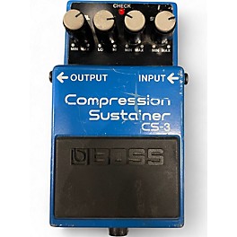 Used BOSS CS3 Compressor Sustainer Effect Pedal