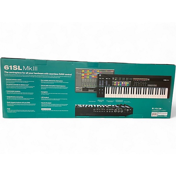 Used Novation 61SL MKIII MIDI Controller