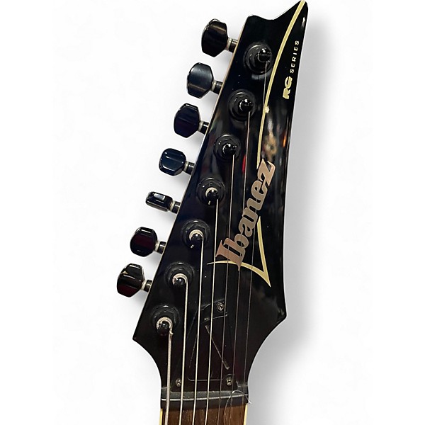 Used Ibanez RG7321 7 String Black Solid Body Electric Guitar
