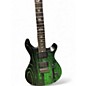 Used PRS SE Swamp Ash CE-24 Sandblasted Sandblasted Green Solid Body Electric Guitar
