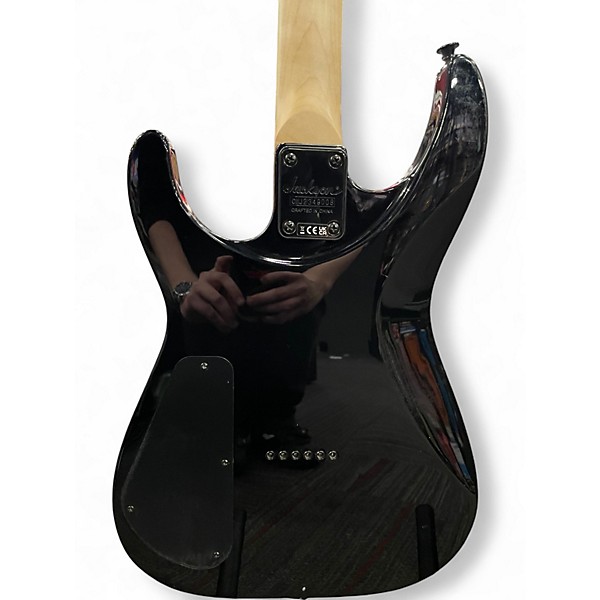 Used Jackson JS32Q DINKY Green Solid Body Electric Guitar