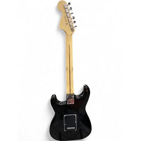 Used Fender American Performer Stratocaster HSS Black Solid Body Electric Guitar