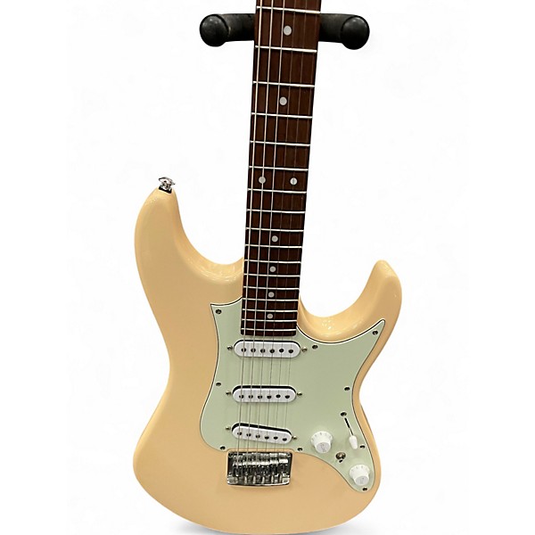Used Ibanez AZES31 Cream Solid Body Electric Guitar