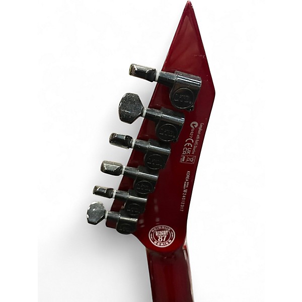 Used ESP LTD HORIZON 87 RED Solid Body Electric Guitar