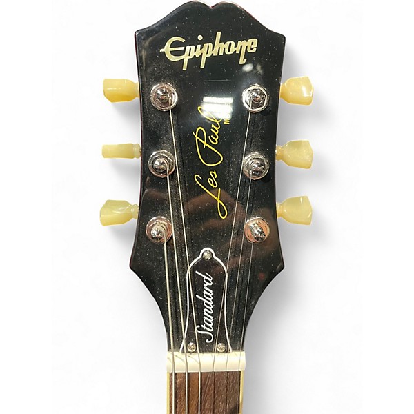Used Epiphone Les Paul Standard 1950s Vintage Sunburst Solid Body Electric Guitar