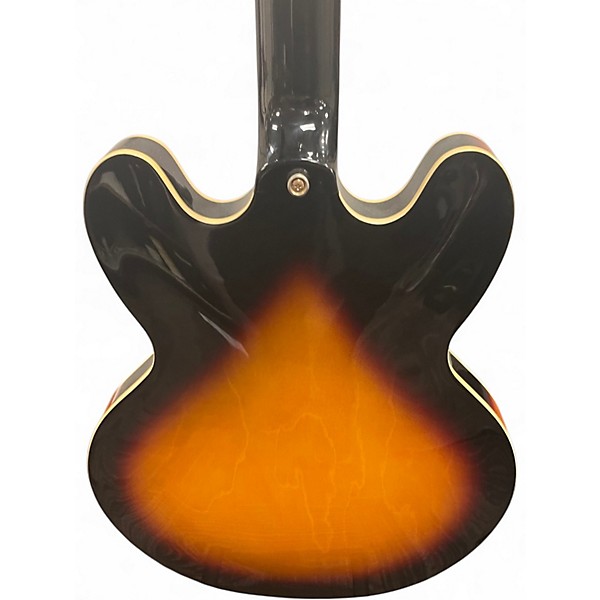 Used Epiphone Sheraton II Vintage Sunburst Hollow Body Electric Guitar