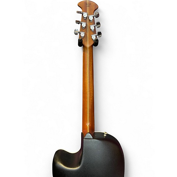 Used 2000s Ovation 1771LX Black Acoustic Electric Guitar