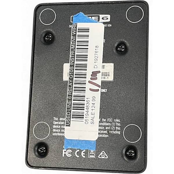 Used Line 6 RELAY G10S Instrument Wireless System