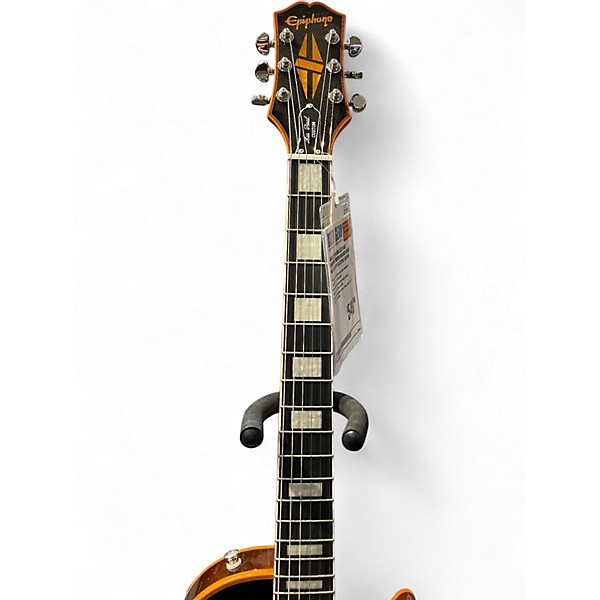 Used Epiphone LES PAUL CUSTOM WIDOW ORANGE BURST Solid Body Electric Guitar