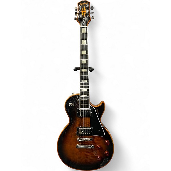 Used Epiphone LES PAUL CUSTOM WIDOW ORANGE BURST Solid Body Electric Guitar