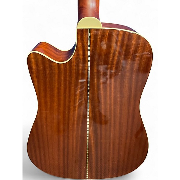 Used Ibanez AW100ece Natural Acoustic Electric Guitar