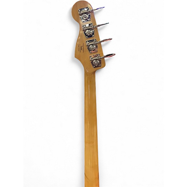 Used 2025 Squier Classic Vibe 1960S Jazz Bass Tahitian Coral Electric Bass Guitar