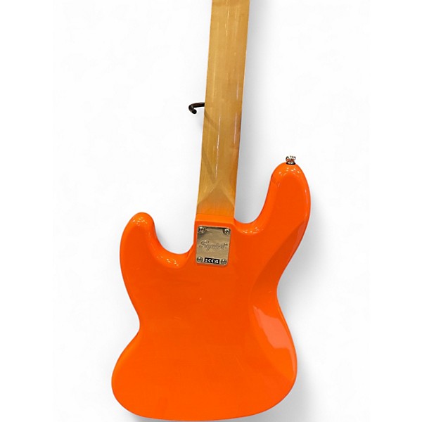 Used 2025 Squier Classic Vibe 1960S Jazz Bass Tahitian Coral Electric Bass Guitar