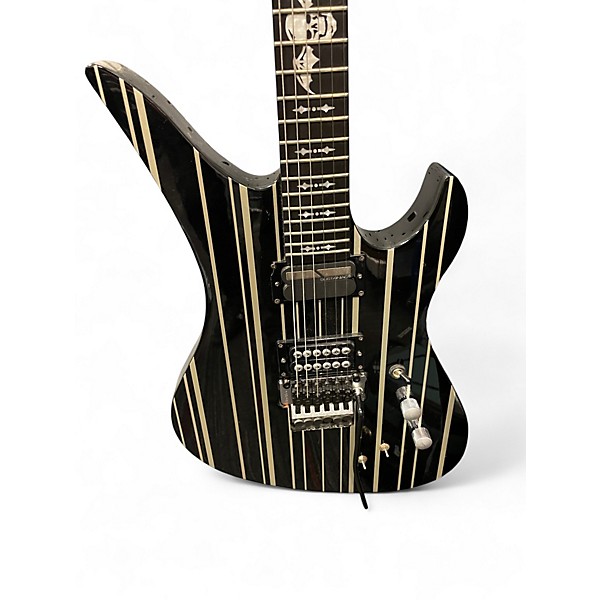 Used Schecter Guitar Research Synyster Gates Signature Custom S Black Solid Body Electric Guitar