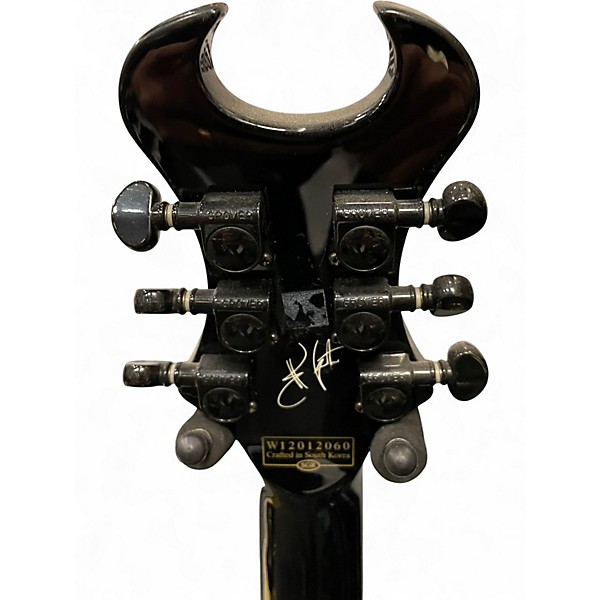 Used Schecter Guitar Research Synyster Gates Signature Custom S Black Solid Body Electric Guitar