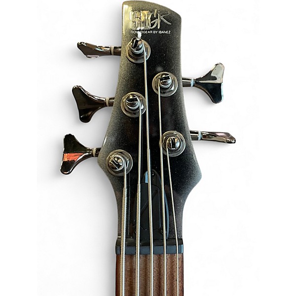 Used Ibanez SR305 5 String Midnight Gray Burst Electric Bass Guitar