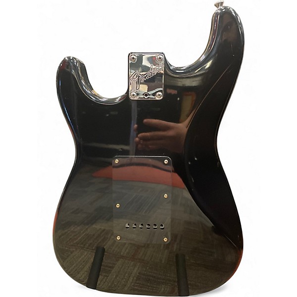 Vintage 1989 Fender STRATOCASTER PLUS BLACK Solid Body Electric Guitar