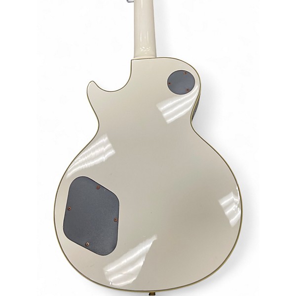 Used Grass Roots LP Custom Style Alpine White Solid Body Electric Guitar