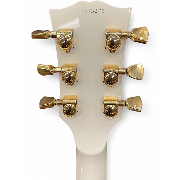 Used Grass Roots LP Custom Style Alpine White Solid Body Electric Guitar