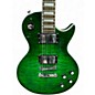 Used Grote Single Cut w Slash PU & Locking Tuners GREEN Solid Body Electric Guitar