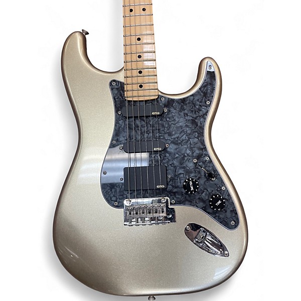 Used Fender 75th Anniversary Player Stratocaster Gold Solid Body Electric Guitar