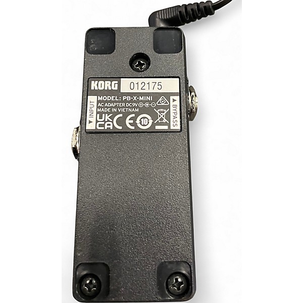 Used 2020s KORG PB01 Pitchblack Chromatic Tuner Pedal