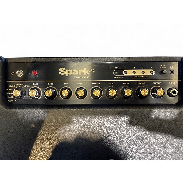 Used 2020s Positive Grid SPARK 40 Solid State Guitar Amp Head