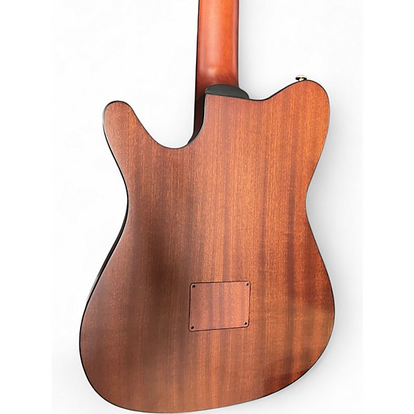 Used Ibanez frh10n Ice Blue Metallic Classical Acoustic Electric Guitar