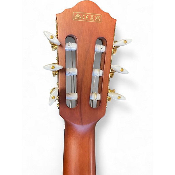 Used Ibanez frh10n Ice Blue Metallic Classical Acoustic Electric Guitar