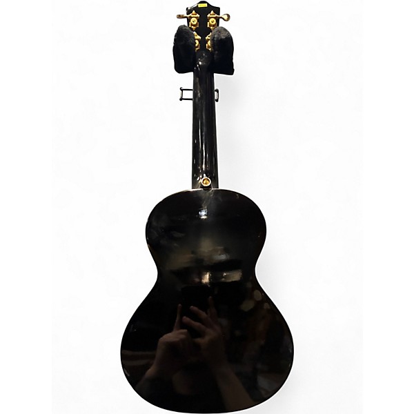 Used Lanikai Spalted Maple Tenor Black Burst Ukulele