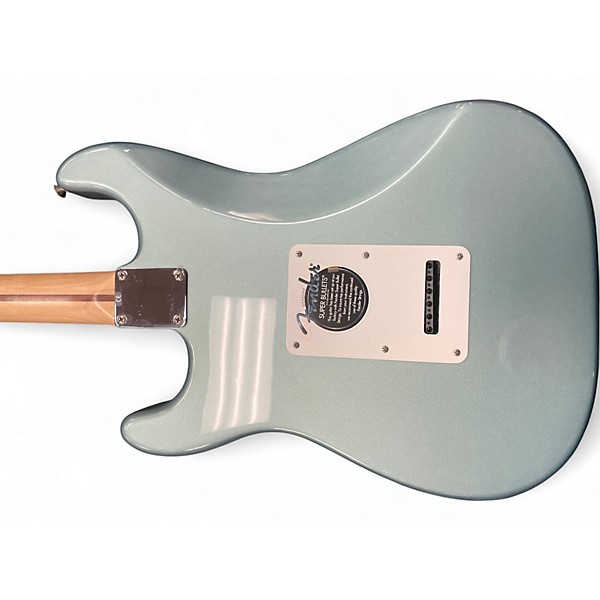 Used Fender Standard Stratocaster HSS Surf Green Sparkle Solid Body Electric Guitar