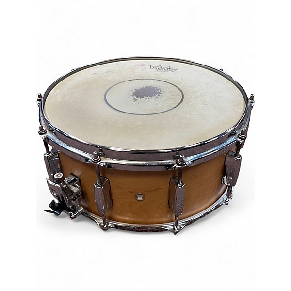 Used TAMA 14X6 soundworks snare Natural Drum