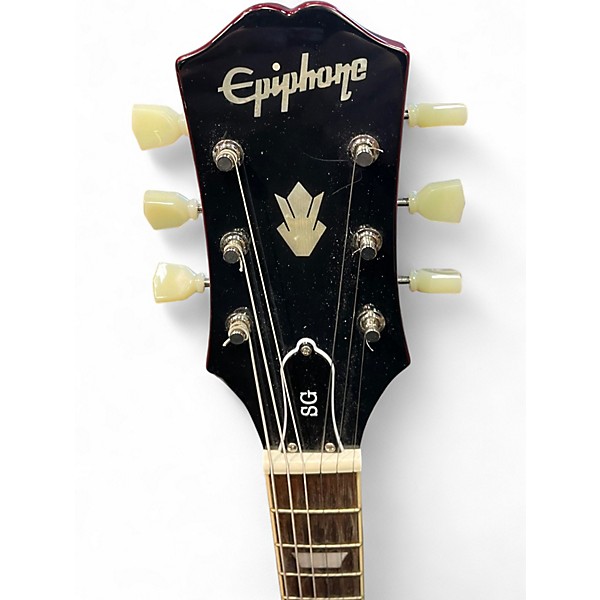 Used Epiphone SG Standard Cherry Solid Body Electric Guitar