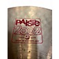 Used Paiste 14in 2002 Medium Hi Hat Bottom Cymbal