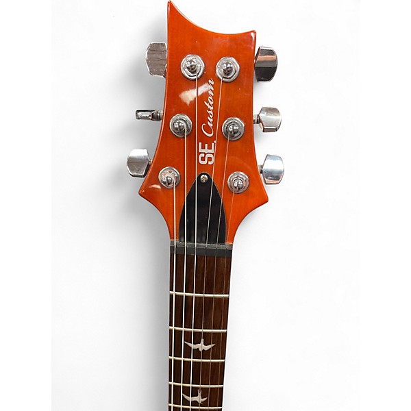 Used PRS SE Custom 24 Cherry Sunburst Solid Body Electric Guitar