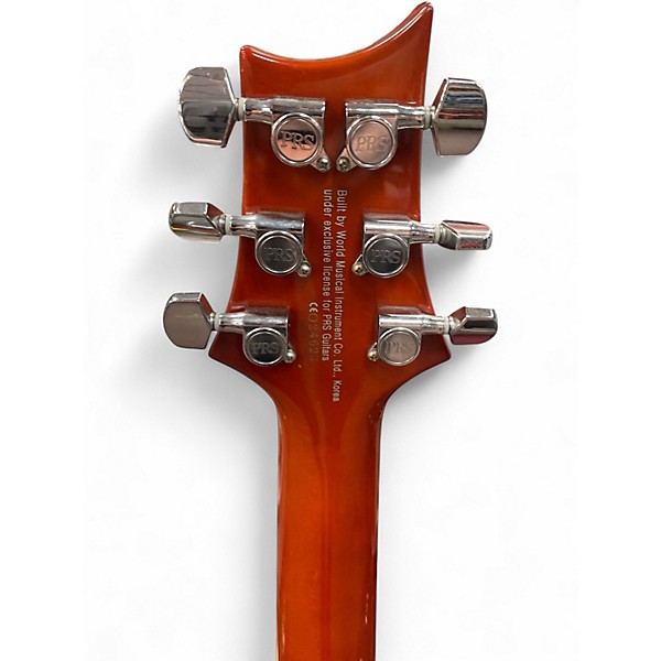 Used PRS SE Custom 24 Cherry Sunburst Solid Body Electric Guitar