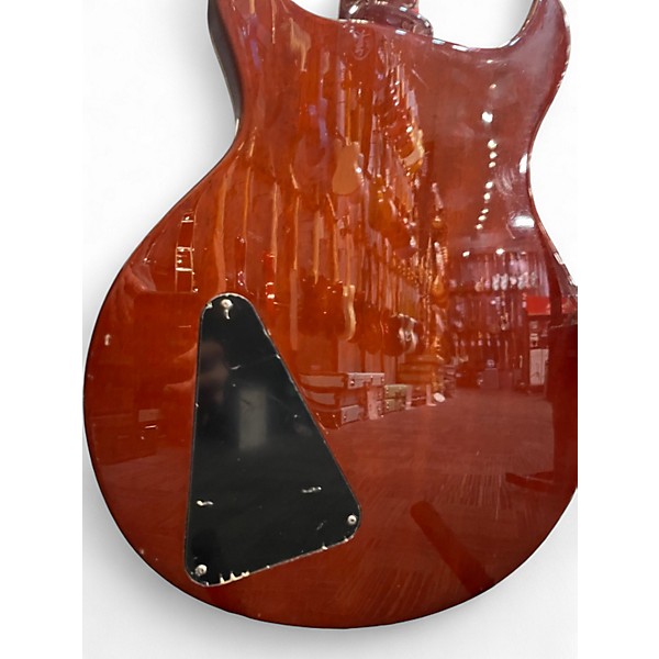 Used Hamer Sunburst Q/T Sunburst Solid Body Electric Guitar