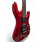 Used Dean VN1000F Trans Red Solid Body Electric Guitar